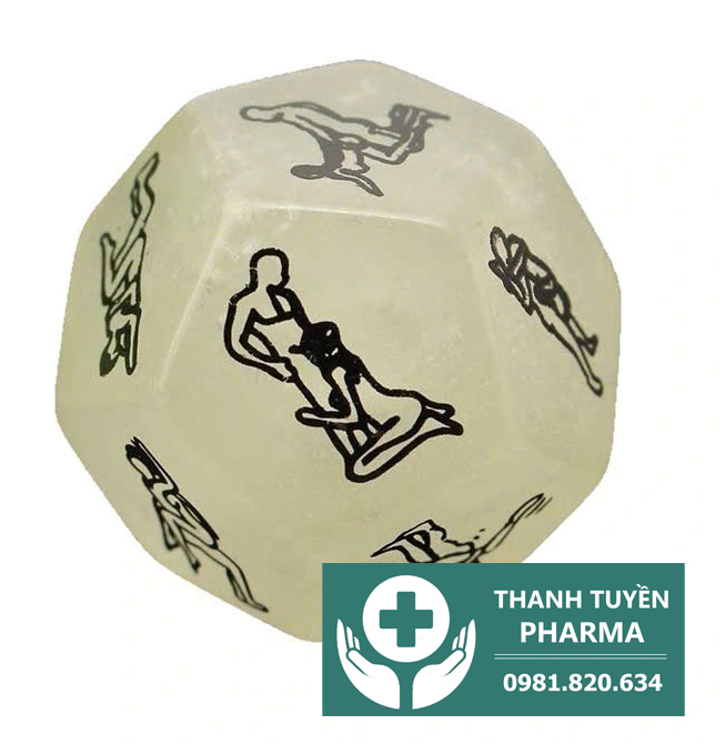 Đồ Chơi Tình Dục dạ quang phát sáng xí ngầu xúc xắc tư thế quan hệ tình dục