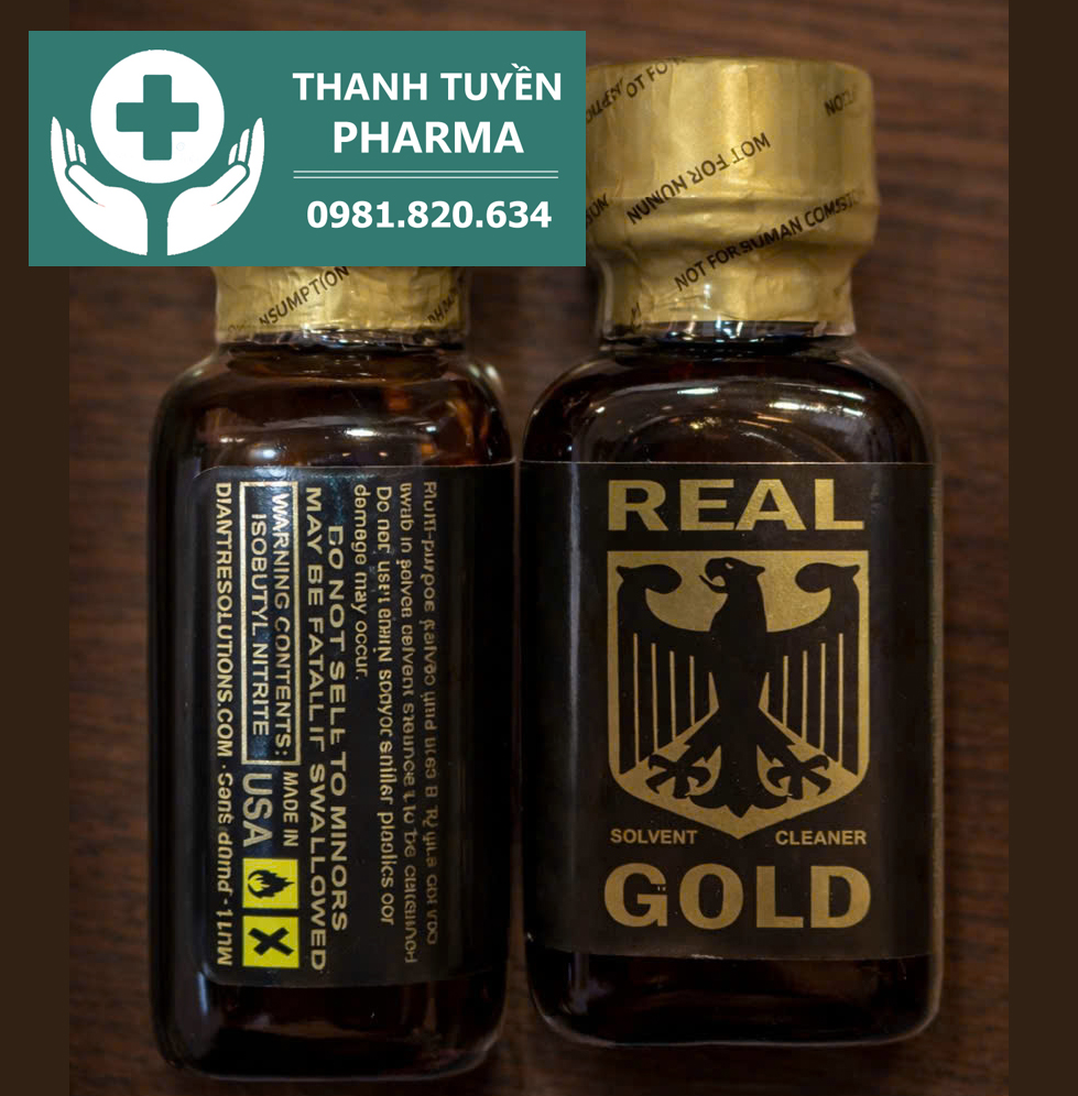 POPPER REAL GOLD PP MỸ HÀNG CHUẨN CHO LGBT, KÉO DÀI CẢM XÚC, HƯNG PHẤN CỰC ĐỘ